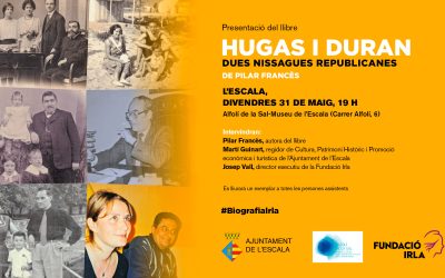 Presentació del llibre “Hugas i Duran. Dues nissagues republicanes” de la Fundació Irla a l’Alfolí de la Sal- Museu de l’Escala